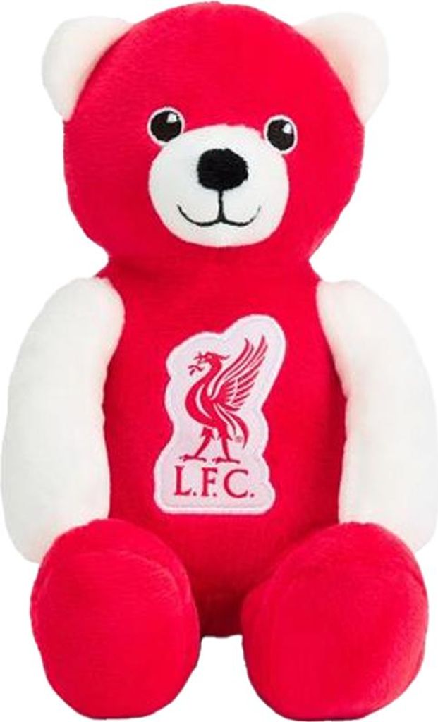 Liverpool FC - Bär Weich Plüsch-Spielzeug BS6169 (Einheitsgröße) (Rot/Weiß)