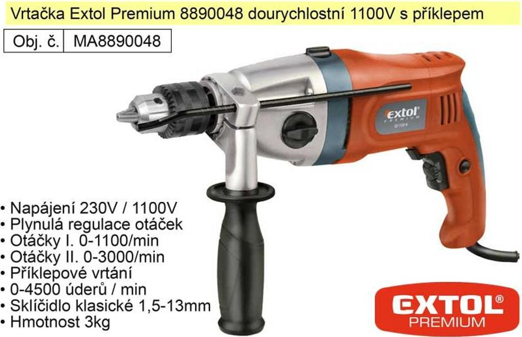 Schlagbohrmaschine, 1100W ID 1100 K