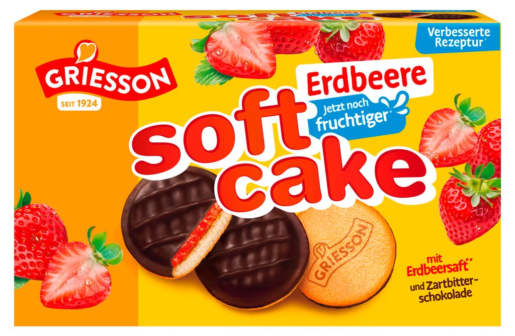 Griesson Soft Cake Erdbeere 300g Produktbild 