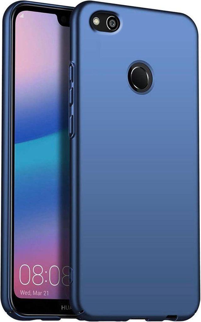 Handy Hard Case für Huawei P9 Lite Hülle Slim Cover Matt Schutzhülle, Blau