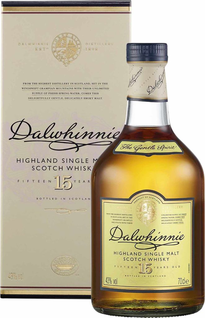 Dalwhinnie 15 Years Highland Single Malt Scotch Whisky v Obrázok produktu 7