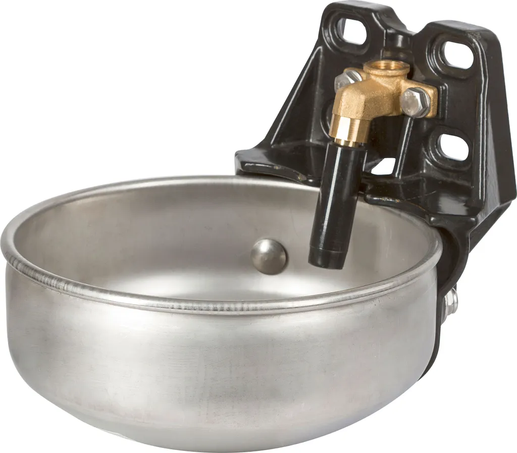 Abreuvoir Automatique Inox à Soupape Tube Kerbl E21 pour Écurie et Ferme