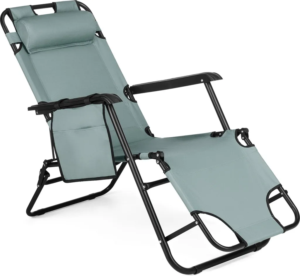 Chaise de Camping Pliable Outtec pour Vacances et Repos au Jardin