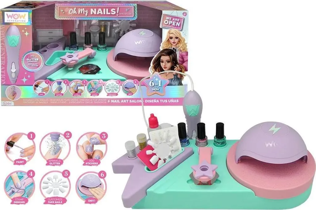 WOW Generation Studio de Manucure Premium avec Vernis et Accessoires - 8