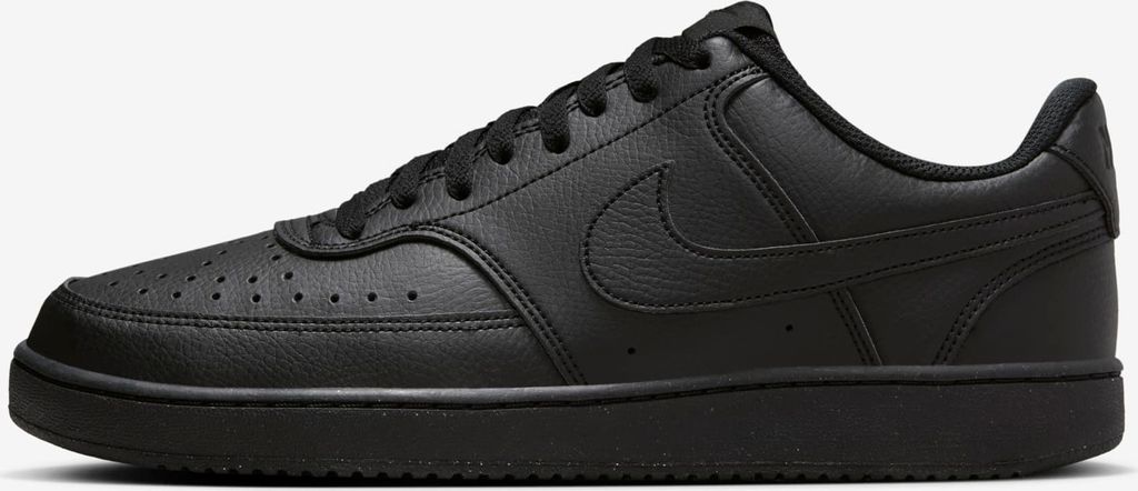 Nike Court Vision Low Next Nature "Triple Black" Noir, Image du produit 