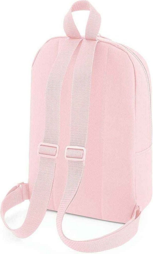 Bagbase - Mini-Rucksack "Essential Fashion" PC4760 (Einheitsgröße) (Puderrosa)