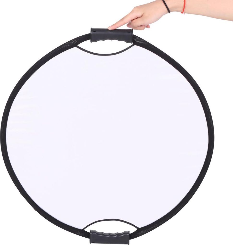Andoer 60 cm 5-in-1 runder zusammenklappbarer Multi-Disc tragbarer runder Foto-Fotografie-Studio-Video-Lichtreflektor