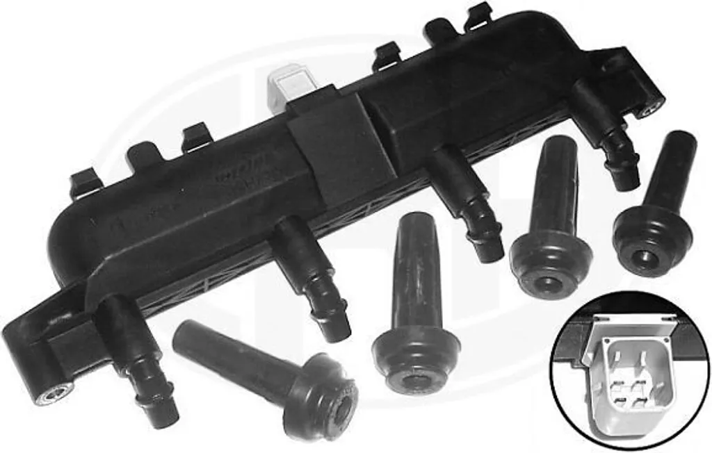 Bloc bobine d'allumage pour moteur Peugeot Partner et Citroën Xsara