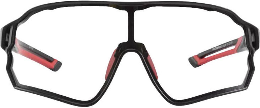 Rockbros Fotochrome Fahrradbrille 10135 - Schwarz / Rot, Sonnenbrille, Sportbrille, Radsportbrille, Fahradbrille