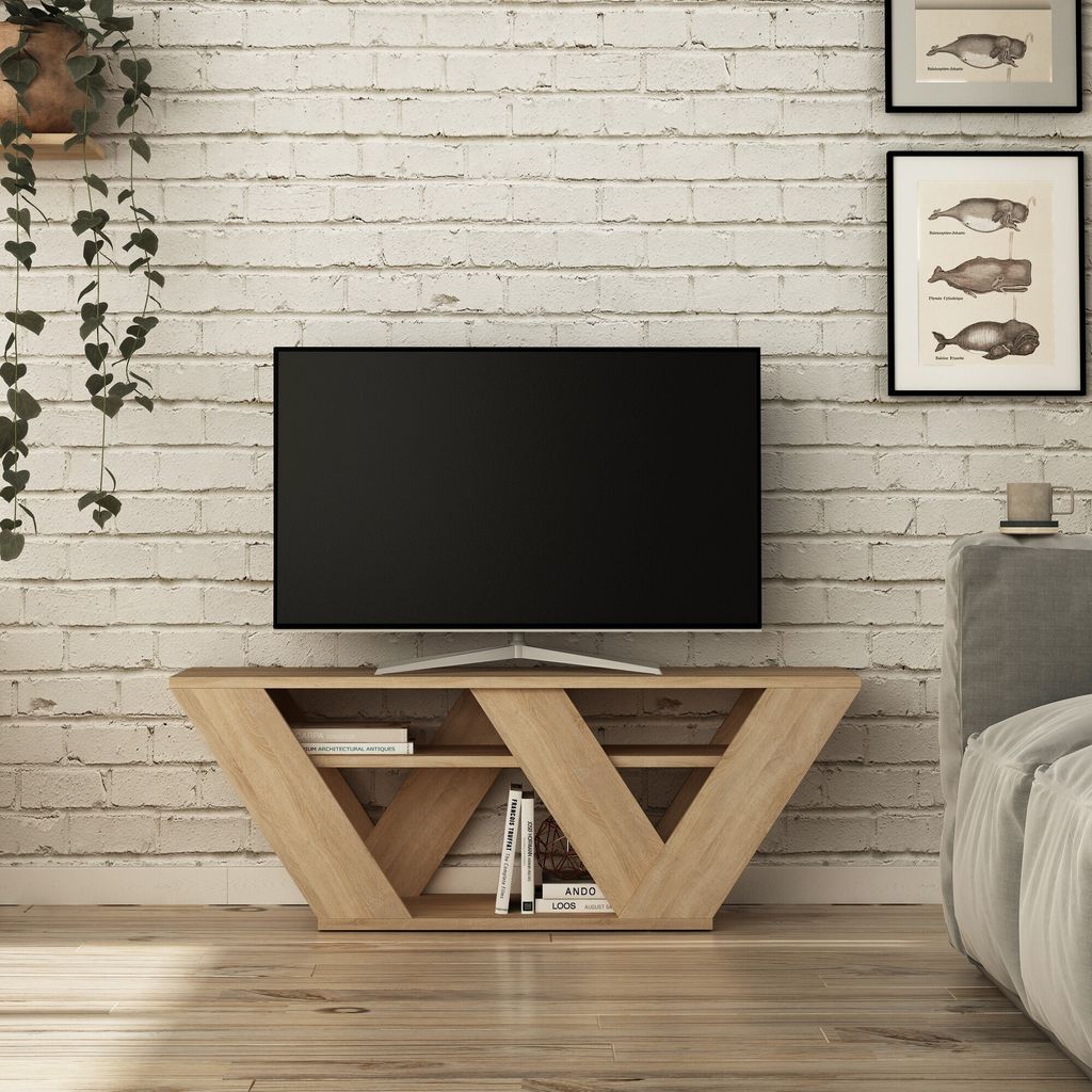 Skye Decor, Pipralla - Oak, TV-Schränke, Eiche, 110 x 40 x Produktbild 