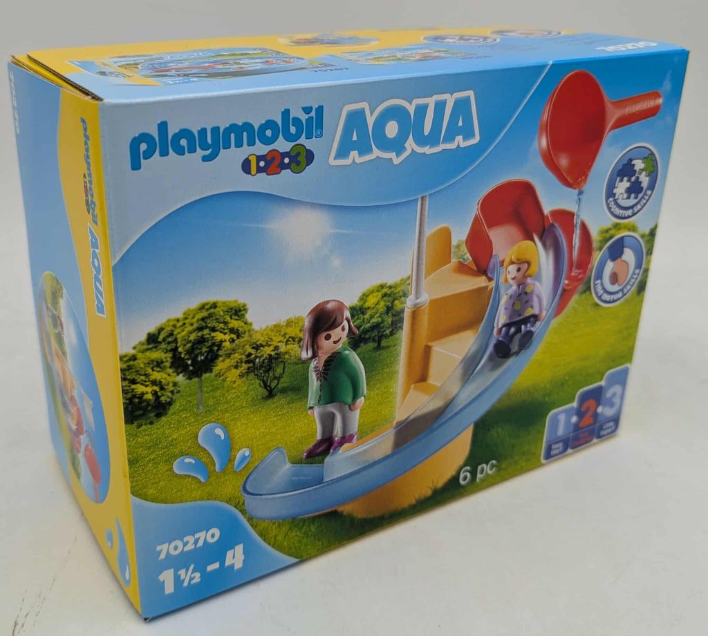 PLAYMOBIL, Wasserrutsche, 1.2.3 / Aqua, 70270 Produktbild 