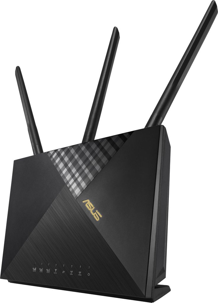 ASUS 4G-AX56 WLAN-Router Gigabit Ethernet Dual-Band (2,4 GHz/5 GHz) Schwarz