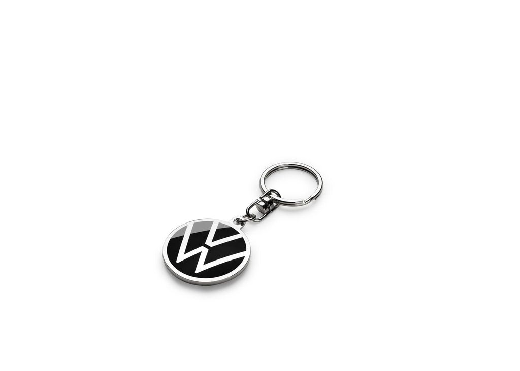 Original Volkswagen Logo Schlüsselanhänger Keyring VW Produktbild 