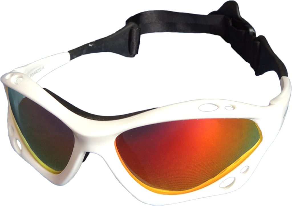 F2 Brille Wassersport Brille Weiss/Orange 2024/25
