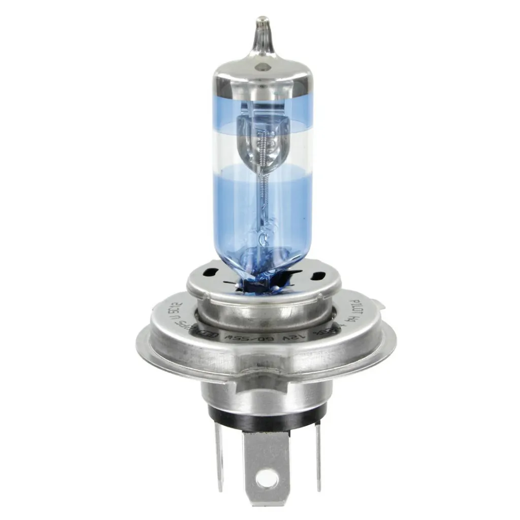 Kit 2 Lampade H4 Pilot Xenon Top 12V 60/55W Look Bianco 4800K