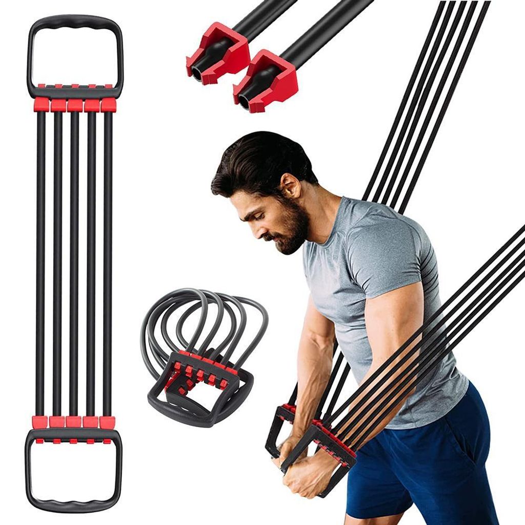 Verk 24123 Expander avec cinq caoutchoucs de résistance Image du produit 