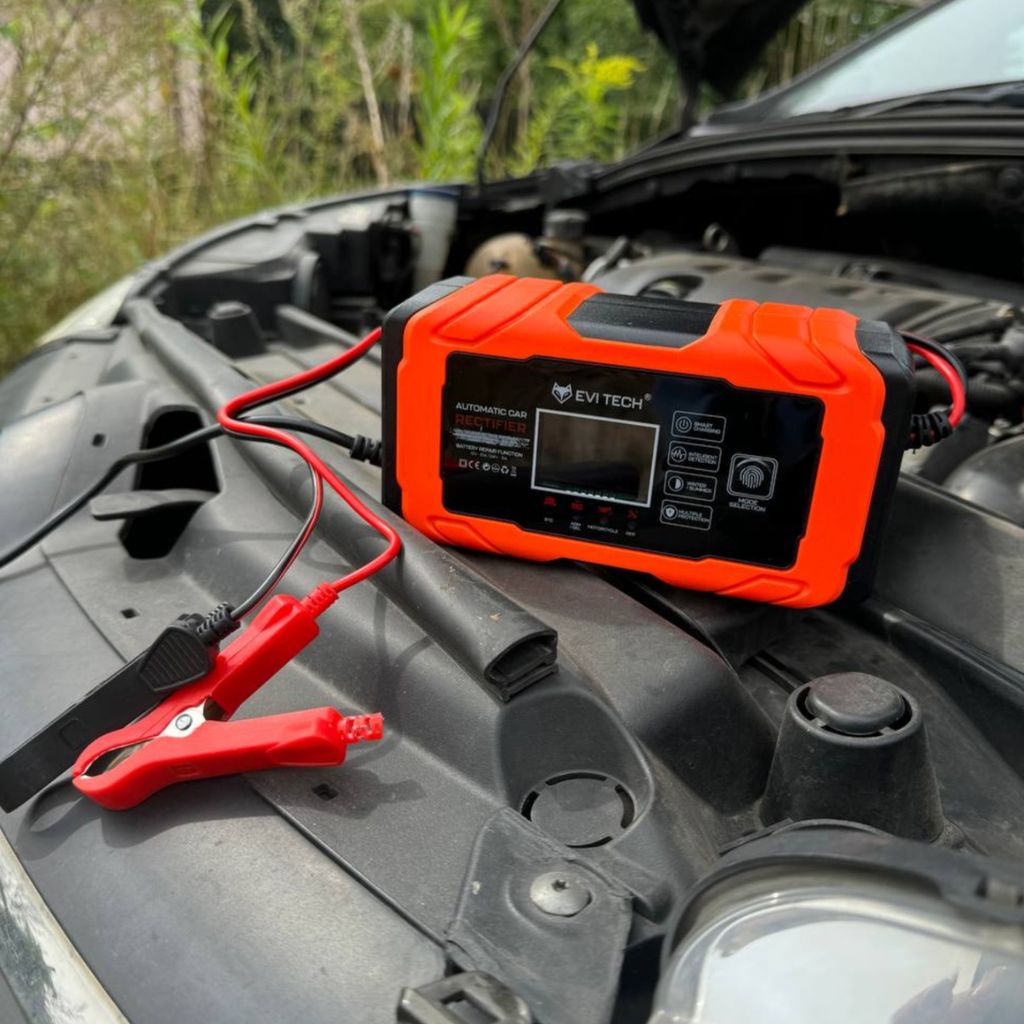 Automatický nabíječ autobaterií 12V 24V s funkcí OPRAVY Obrázek produktu 10