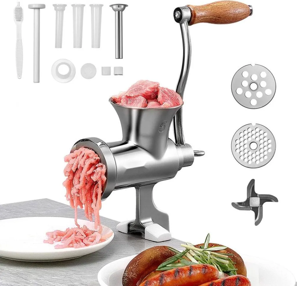 Tritacarne Manuale Inox 304 - Prezzo Speciale Insaccatrice