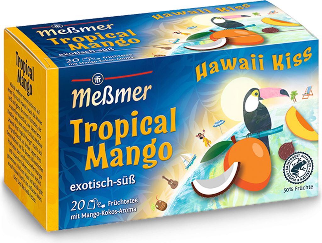 Meßmer Hawaii Kiss Tropical Mango 20 sáčků Obrázek produktu 