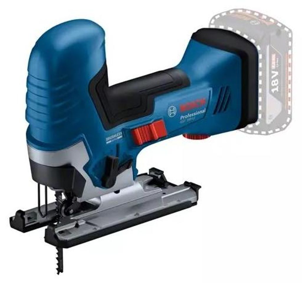 Bosch GST 185-LI, Fassgriff, Schwarz, Blau, 45°, -45 - 45°, Produktbild 