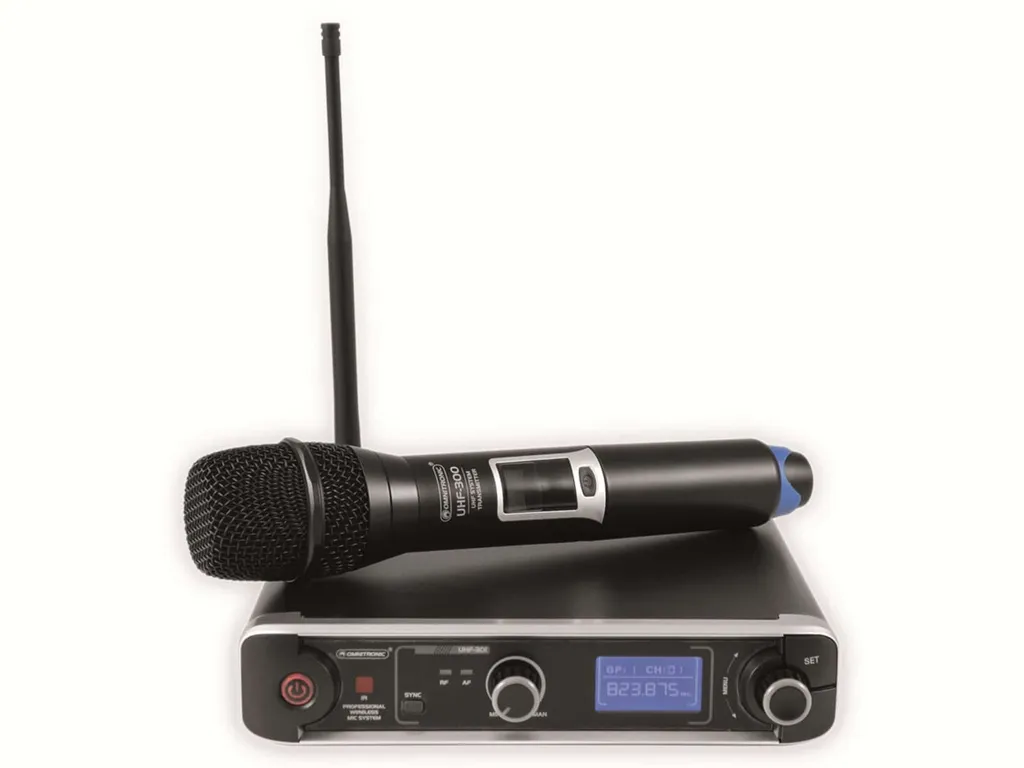 OMNITRONIC UHF-301 Micro sans fil haute portée fréquences 863-865MHz