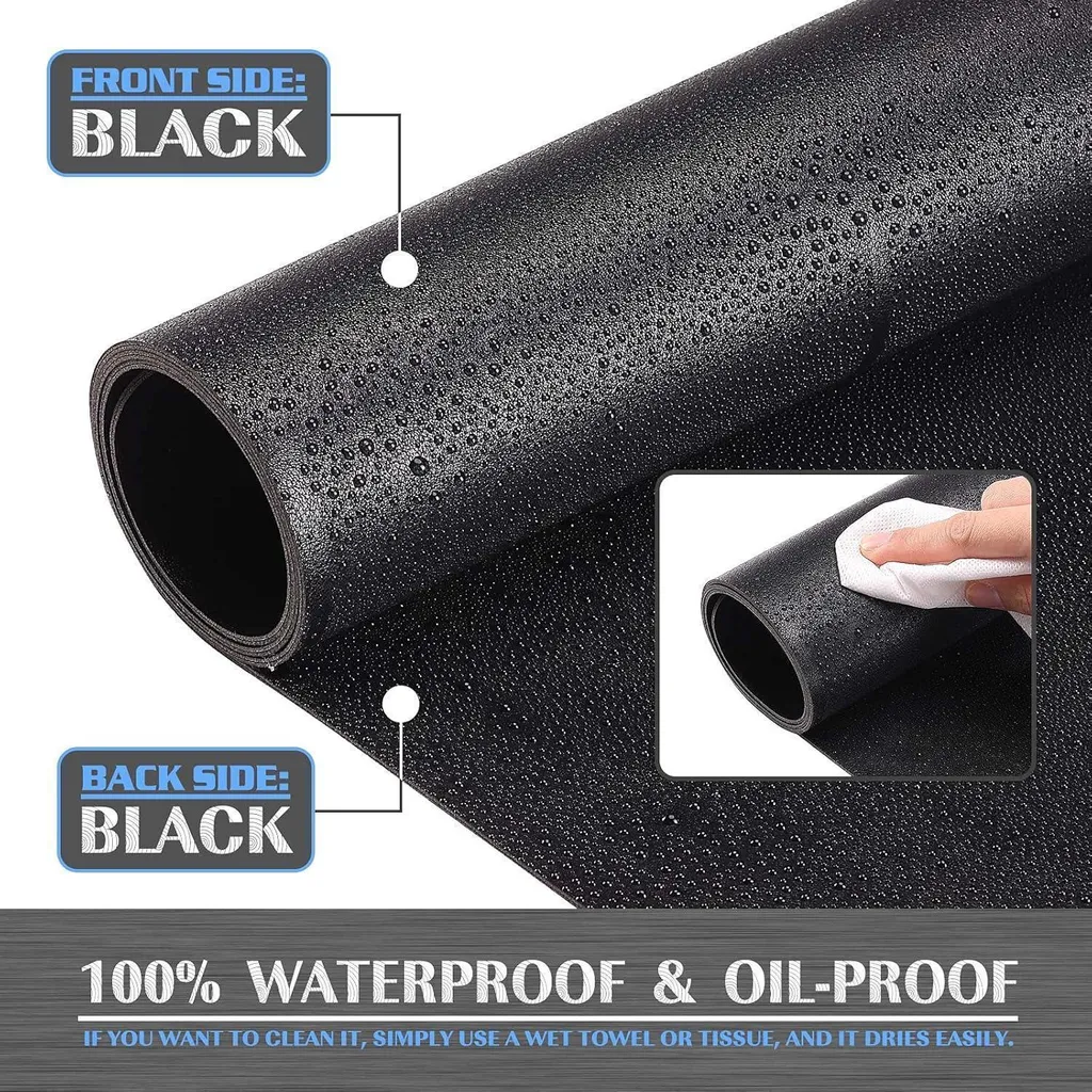 Sous-main Imperméable Knodel 120cm Noir - Double Face et Anti-Rayure
