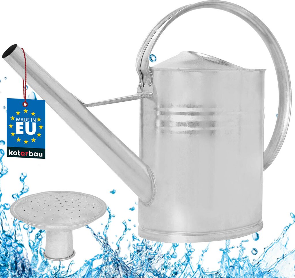 KOTARBAU® Gießkanne Metall 12 L Zink Gießkanne für Garten & Produktbild 