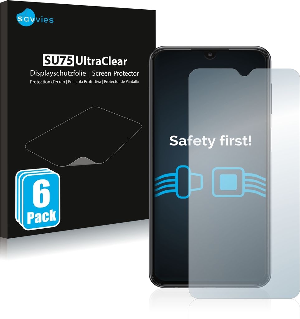 6x Für Samsung Galaxy A23 Schutzfolie Savvies Displayschutz Display Schutz Folie Klar Transparent