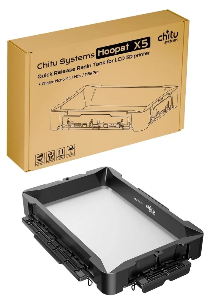 Bac à résine Chitu Hoopat X5 pour Anycubic Photon M5/M5s et M5 Pro