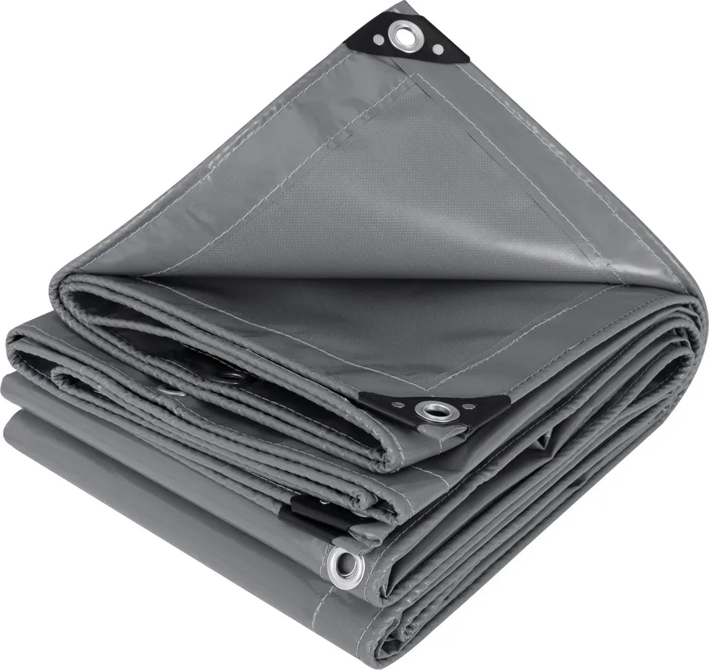 Bâche PVC imperméable 3x4 m grise : finissez-en avec l'humidité dehors