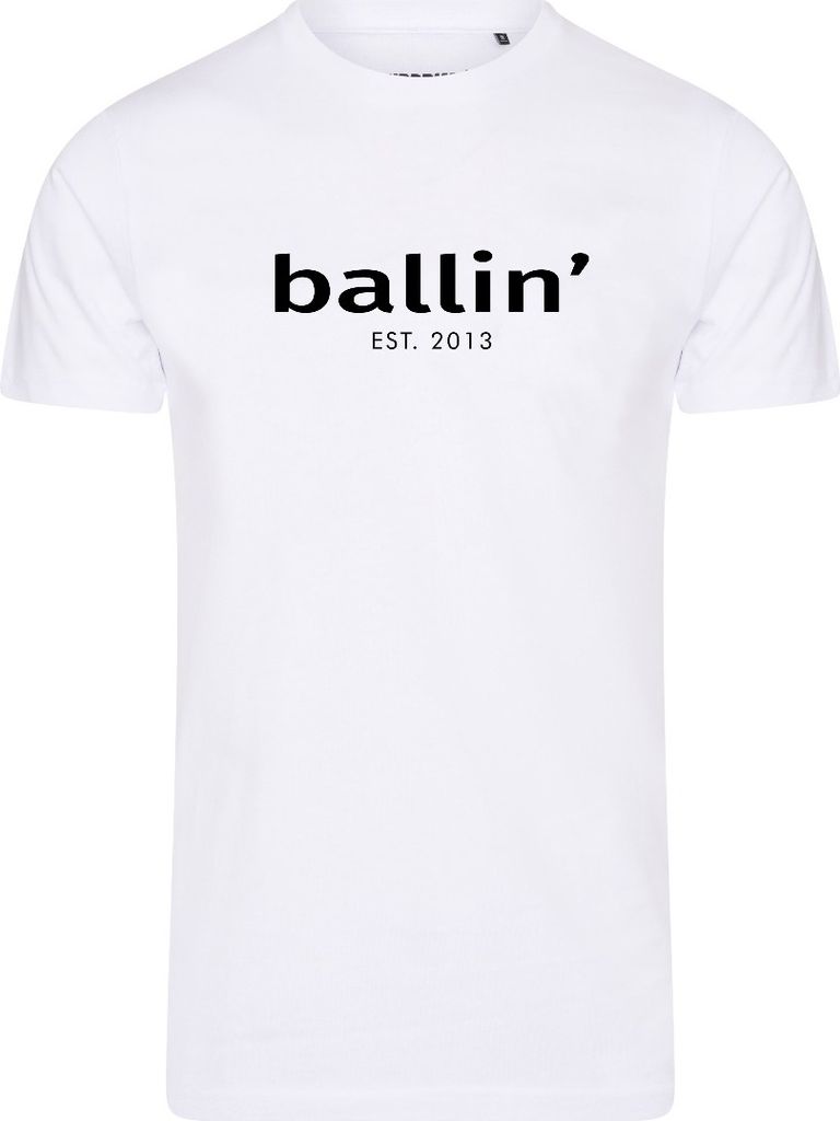Ballin Est. 2013 Tapered Fit Shirt Weiss - Große 3XL