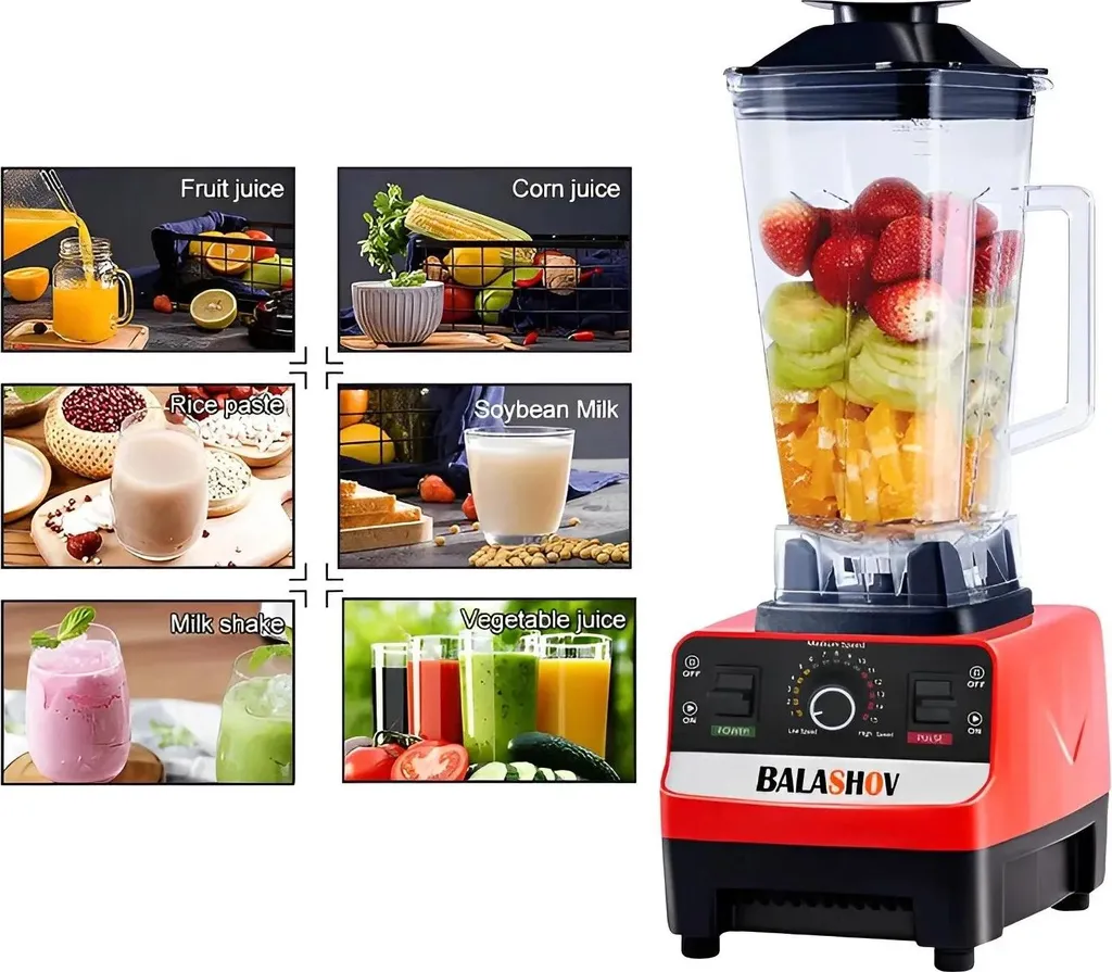 Blender professionnel haute performance 2,5L 2000W pour smoothies - 3