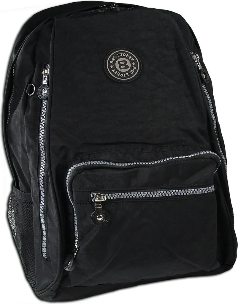 Zaino Borsa Street Nylon Nero OTJ613S | Pratico e Resistente | Shop Online