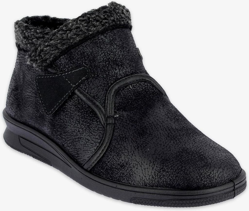 PodoWell NORMA Damen-Ankle-Boots, schwarz, Größe 1: 39