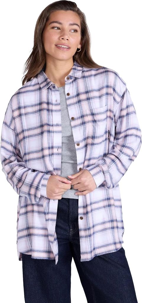 Animal - "Masie" Hemd für Damen, Supersoft, leger MW4640 (34 DE) (Dunkel-Lila)