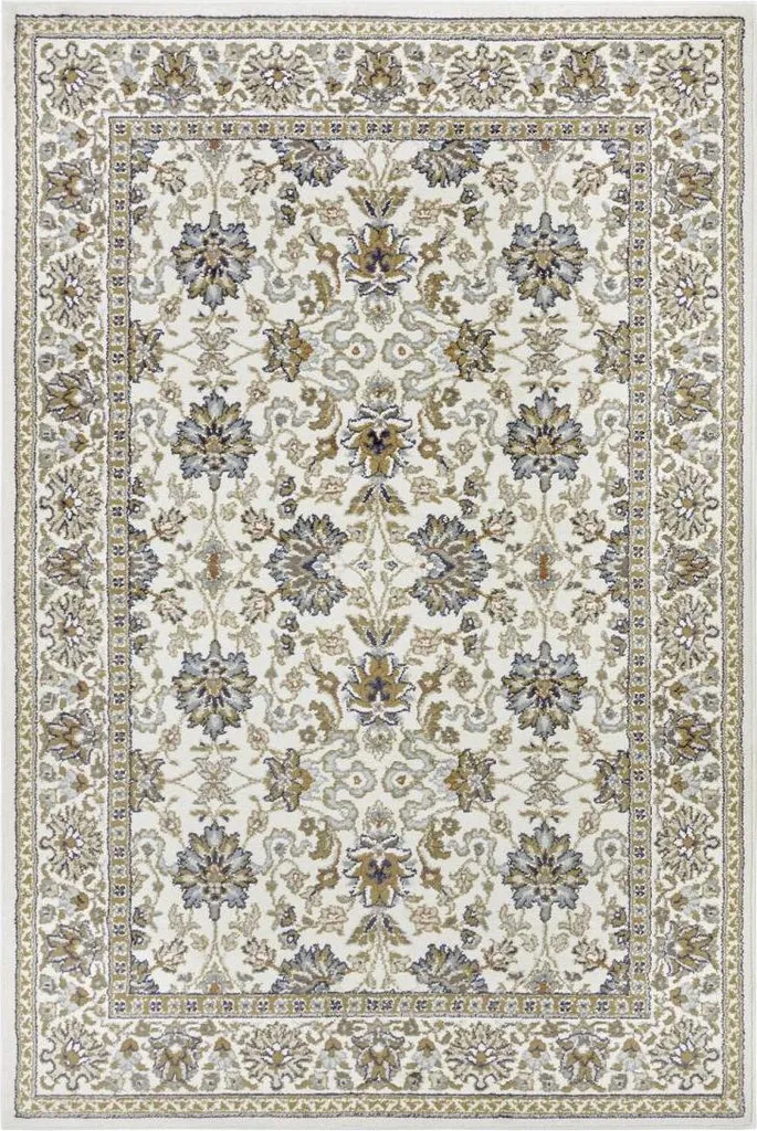 Tapis de salon oriental antidérapant et facile à nettoyer aspect soie 2m