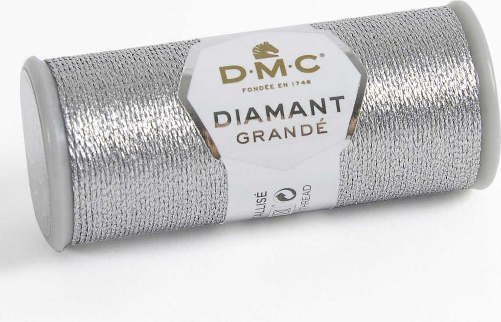 DMC Diamant Grandé – metallic garen (G415) Productafbeelding 