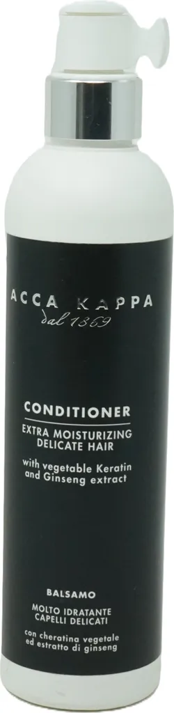 Balsamo Naturale Acca Kappa Muschio Bianco 250ml | Bio-Cheratina e Ginseng