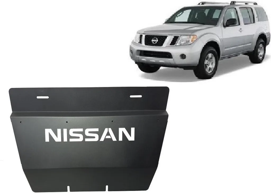 Protection anti-encastrement en acier pour radiateur Nissan Pathfinder