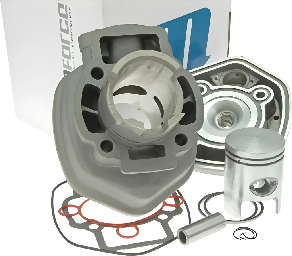 Kit cylindre Motoforce 50cc en alu pour moteur Piaggio LC SP12