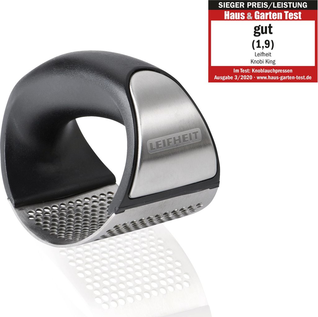 Leifheit 3146 Lis na česnek Knobi King® nerez/černá barva Obrázek produktu 