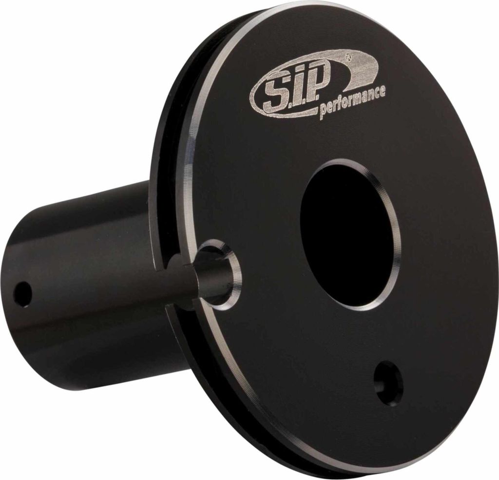 SIP Quick Throttle Pulley 47 mm CNC Aluminium Kurzhub anodisiert Schwarz