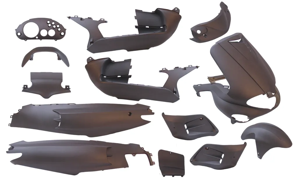 Kit Carénage Gilera Runner Gris Mat : Réparez vos Plastiques Cassés