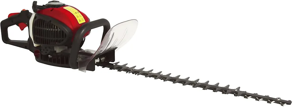 Taille-haie à essence lame 60 cm pour entretien de grands jardins