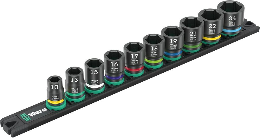 Wera 9607 Nuss-Magnetleiste B Impaktor 1
