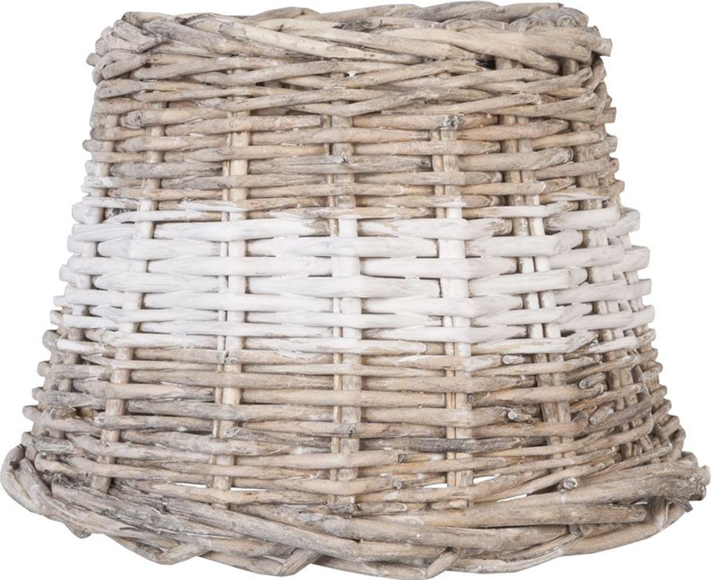 Clayre & Eef Paralume Ø 20x15 cm Beige Rattan Immagine del prodotto 