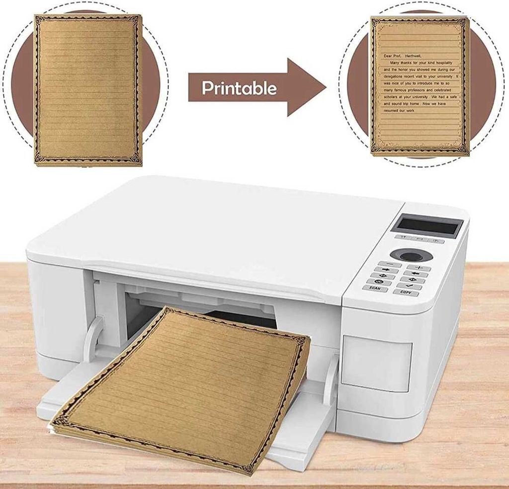 60 Stücke Vintage Schreiben Briefpapier und Umschläge Set Produktbild 9