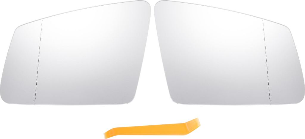 Paar Auto-Rückspiegelglas-Ersatz links rechts mit Heizung weißes Glas für Mercedes-Benz S/C/E-Klasse W212 W204 W221