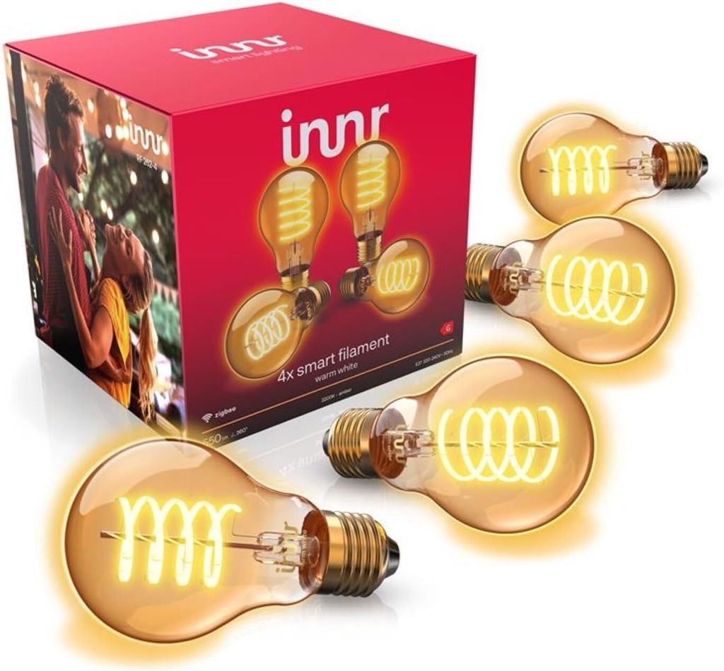 Innr Zigbee E27 Smart Lampe, funktioniert mit Hue* (Bridge Produktbild 