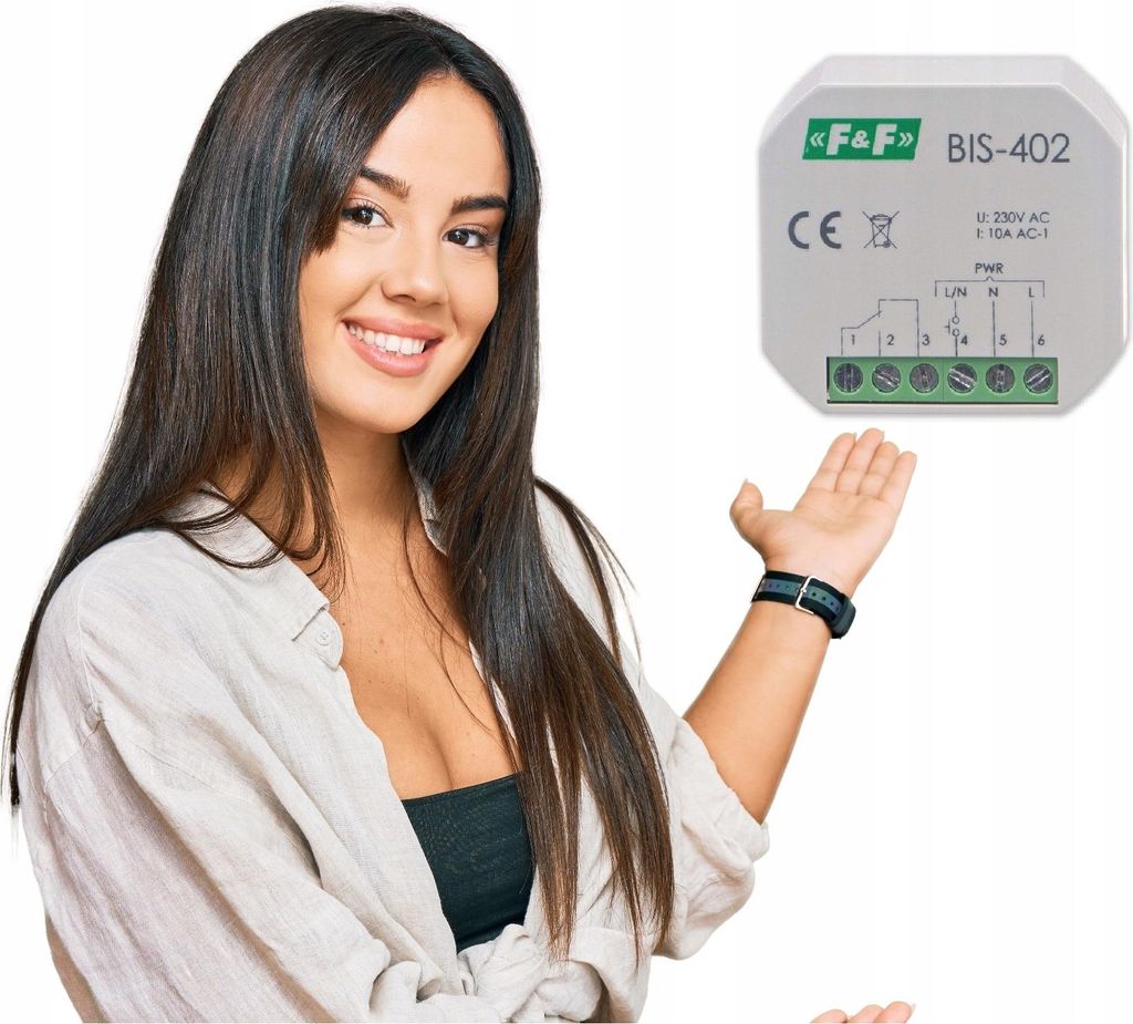 Bistabiler Relais BIS-402 - Schwarz - Elektronisch - Produktbild 